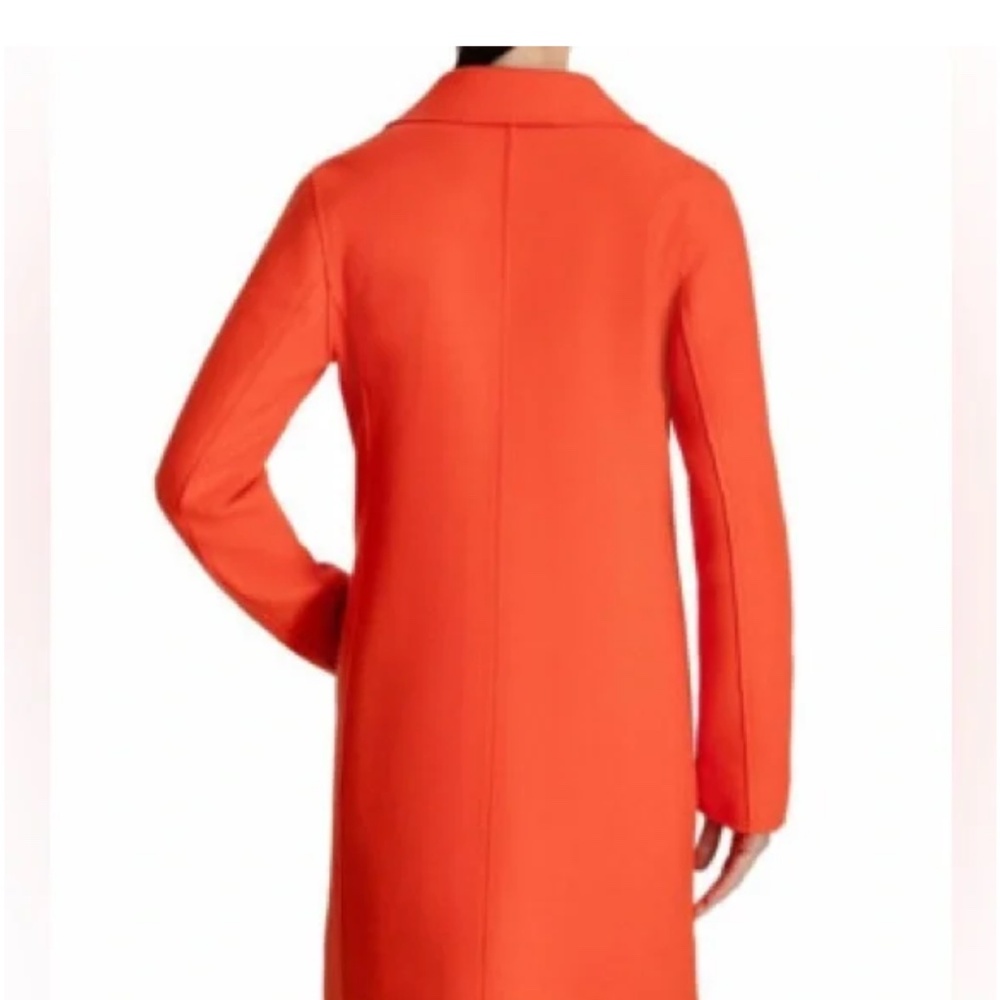 NEW BCBGeneration Bright Orange Double Breasted C… - image 2